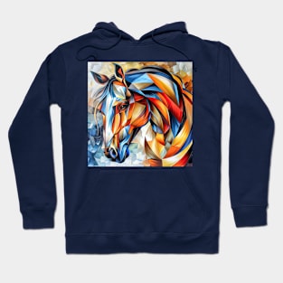 Art Deco Horse Hoodie